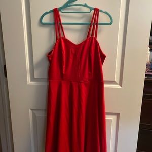 *Never Worn* Red Swing Dress